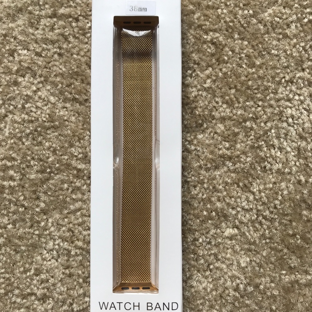 Yellow Gold Apple Watch Band 38mm